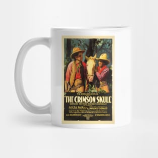 The Crimson Skull Richard Norman 1922 Vintage Movie Poster Advertising Film Art Mug